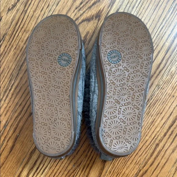 UGG Knit Slippers with Plush Lining - Picture 2 of 2